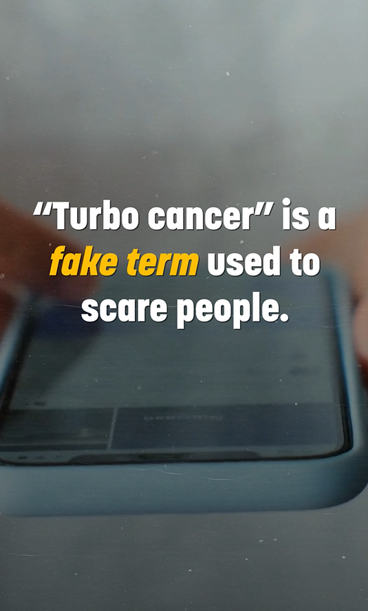 Social Media Video Debunks the Term "Turbo Cancer" and Highlights Vaccine Safety (English